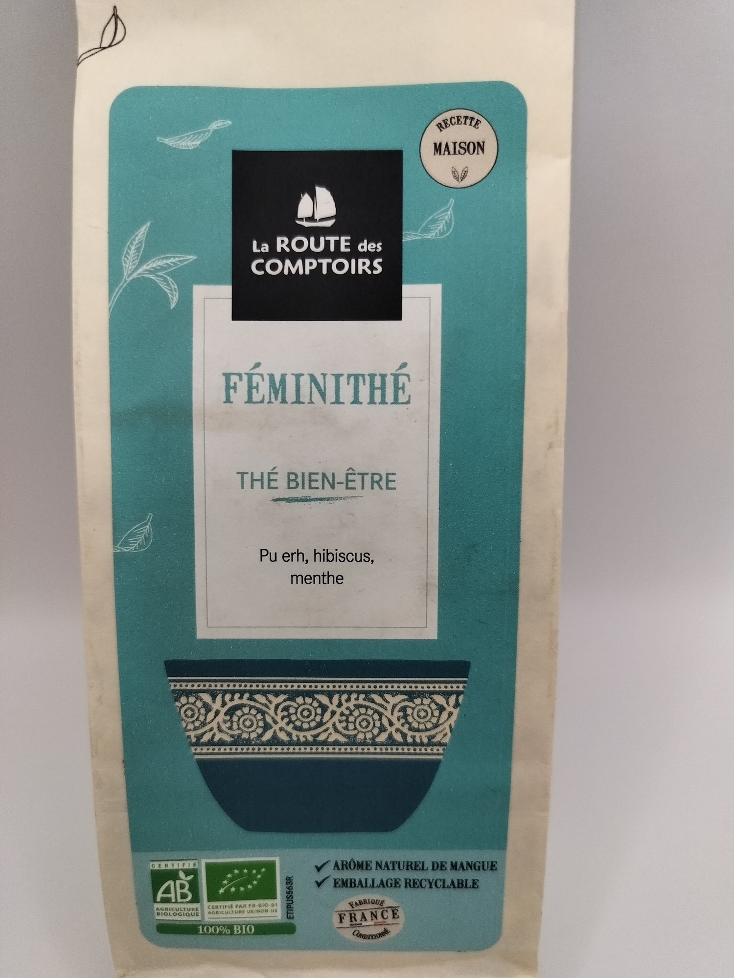 thé bien être Pu erh