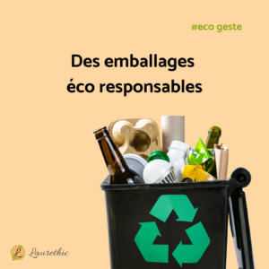 Emballages éco responsables