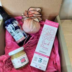 Coffret ROSE Soins Bio