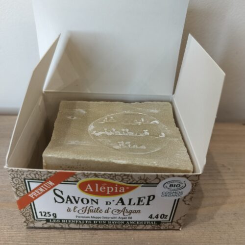 savon d'Alep enrichi à l'huile d'ARGAN