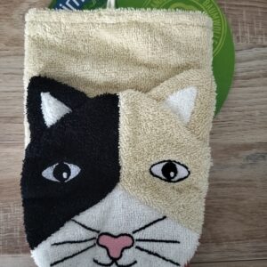 Gant de toilette enfant CHAT